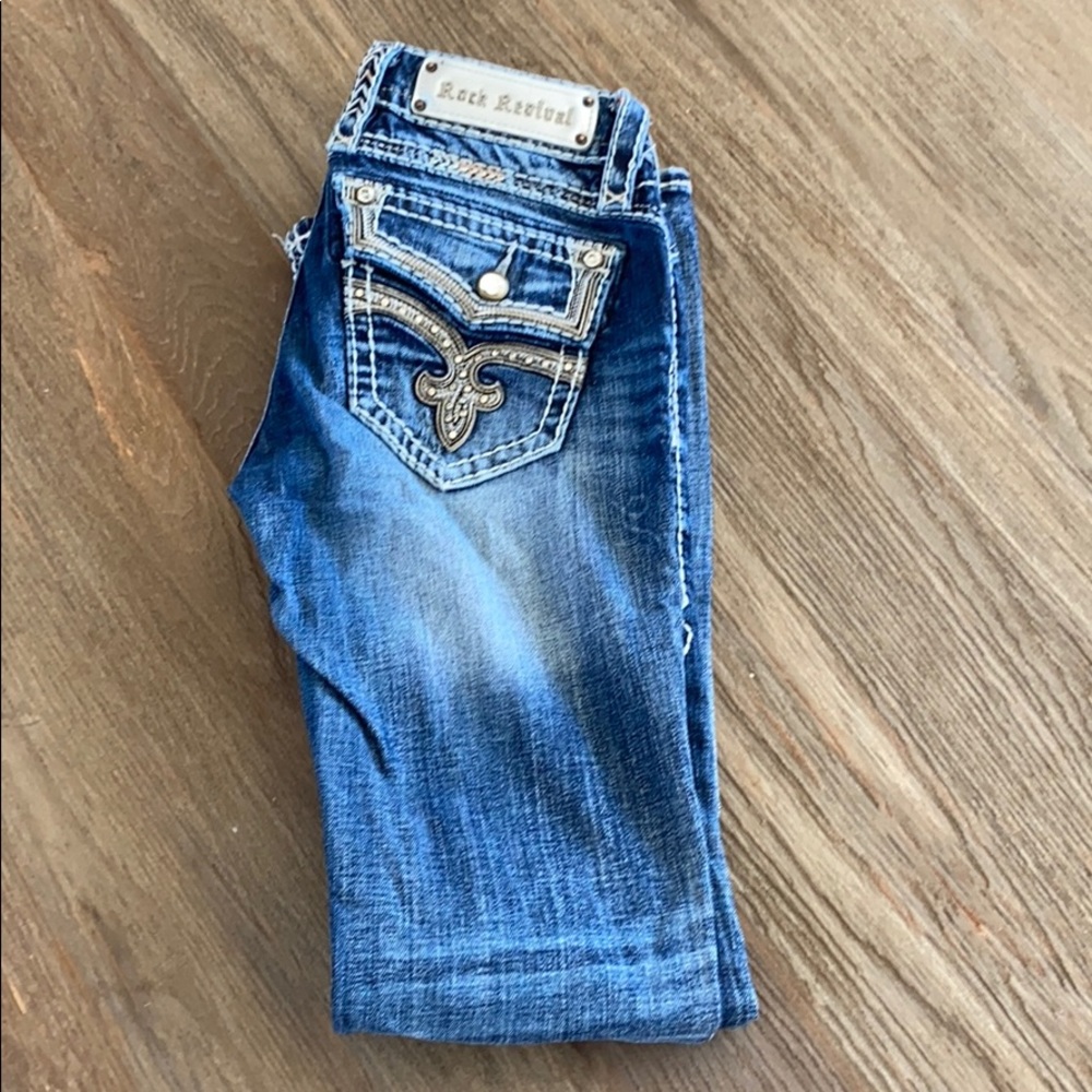 Rock revival bootcut jeans